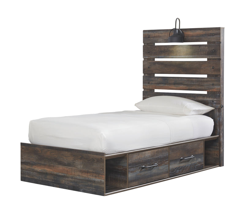Drystan - Panel Bed - JaxCo Furniture