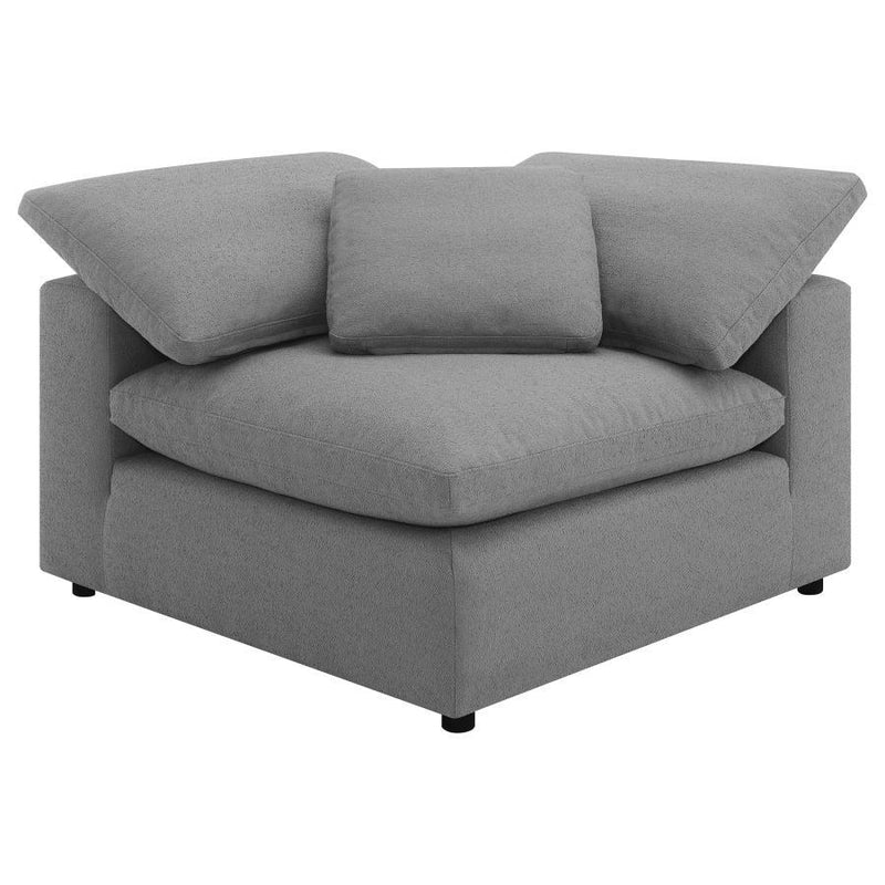 Raleigh - Boucle Upholstered Modular Sectional - JaxCo Furniture