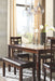 Bennox - Brown - Dining Room Table Set (Set of 6) - JaxCo Furniture