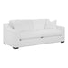 Ashlyn - Upholstered Sloped Arm Sofa - White - JaxCo Furniture