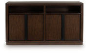 Dilenno - Dark Brown - Dining Room Server - JaxCo Furniture
