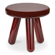 Joy - Accent Table - Dark Red - JaxCo Furniture