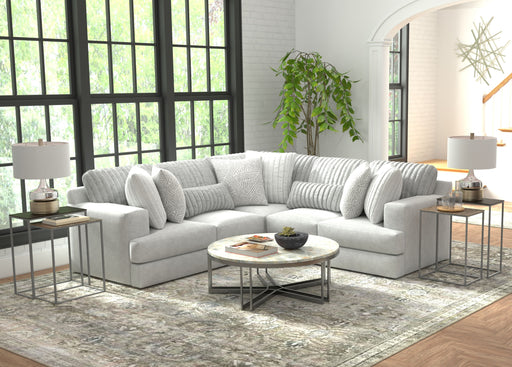 Logan - Sectional With Comfort Coil Seating And Included Accent Pillows - JaxCo Furniture