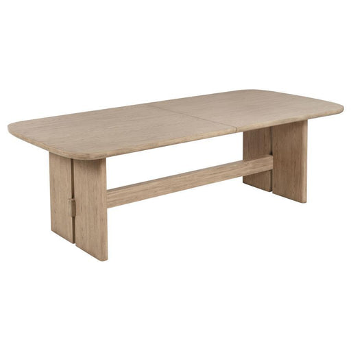 Kailani - Rectangular Wood Dining Table - Beige Oak - JaxCo Furniture