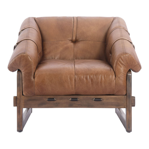 Bellos - Accent Chair - Dark Brown - JaxCo Furniture