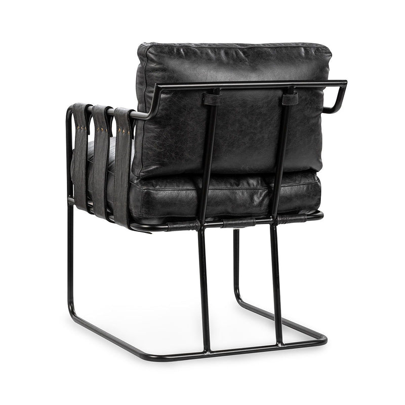 Strapling - Leather Dining Chair - JaxCo Furniture