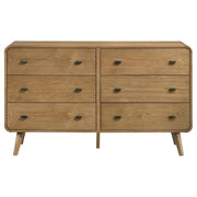 Robyn - 6-Drawer Bedroom Dresser - JaxCo Furniture