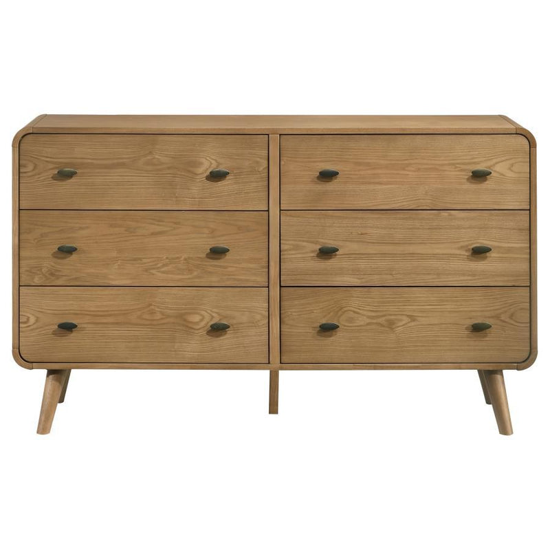 Robyn - 6-Drawer Bedroom Dresser - JaxCo Furniture