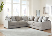 Aslan Court - Sectional With Ottoman Set - JaxCo Furniture