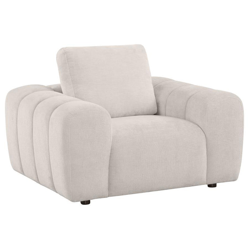 Burnett - Chenille Upholstered Accent Chair - JaxCo Furniture
