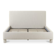 Ichigo - King Bed - Light Gray - JaxCo Furniture