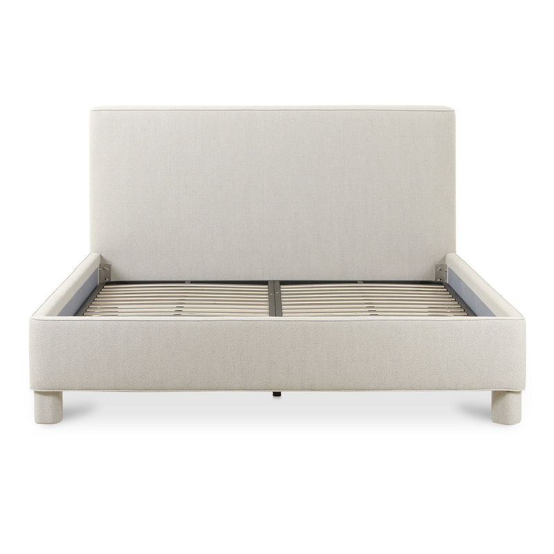 Ichigo - King Bed - Light Gray - JaxCo Furniture