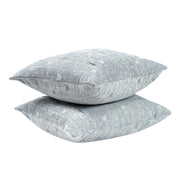 French Herringbone - Comforter Euro Sham - Storm - JaxCo Furniture