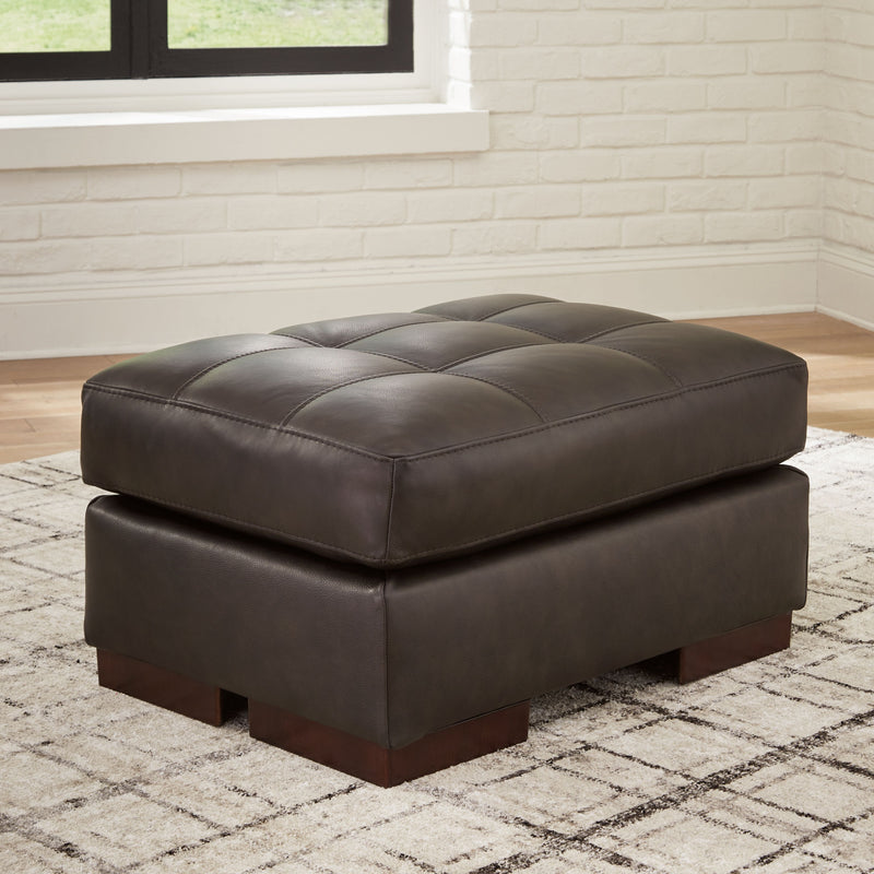 Luigi - Thunder - Ottoman - JaxCo Furniture