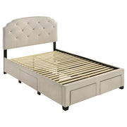 Marianna - 4-Drawer Upholstered Storage Bed - JaxCo Furniture