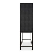 Mako - Bar Cabinet - Black - JaxCo Furniture
