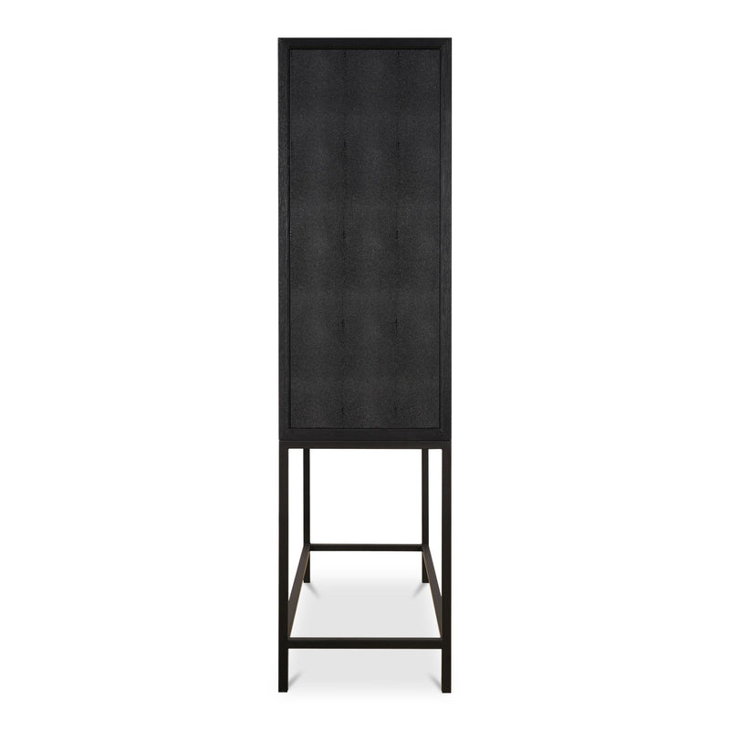 Mako - Bar Cabinet - Black - JaxCo Furniture