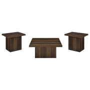 Devar - Square Coffee Table Set - JaxCo Furniture