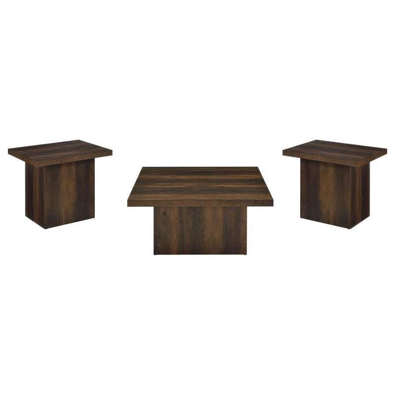 Devar - Square Coffee Table Set - JaxCo Furniture
