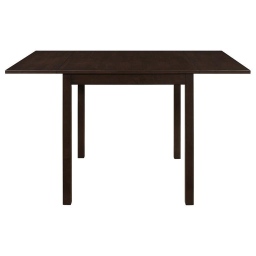 Kelso - 3 Piece Drop Leaf Dining Table Set - Cappuccino - JaxCo Furniture