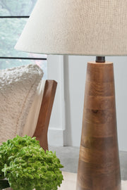 Danset - Wood Lamp - JaxCo Furniture