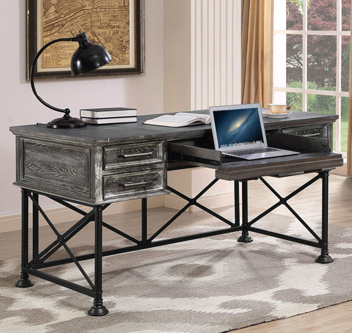 Gramercy Park - Writing Desk - Vintage Burnished Smoke - JaxCo Furniture