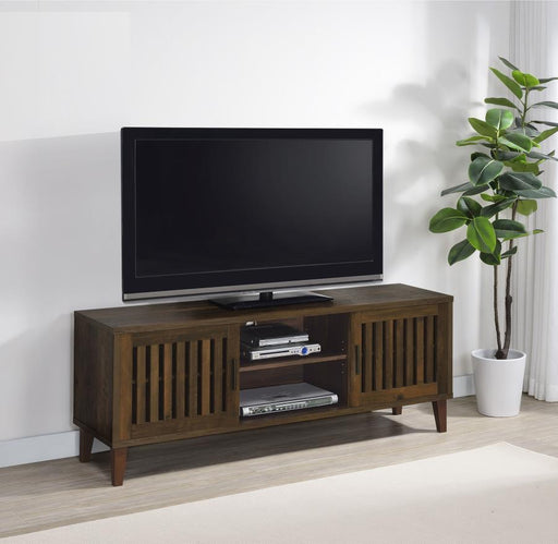 Sedona - 2 Door Engineered Wood TV Stand - Dark Pine - JaxCo Furniture