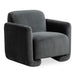 Fallon - Accent Chair - Shadow Gray - JaxCo Furniture