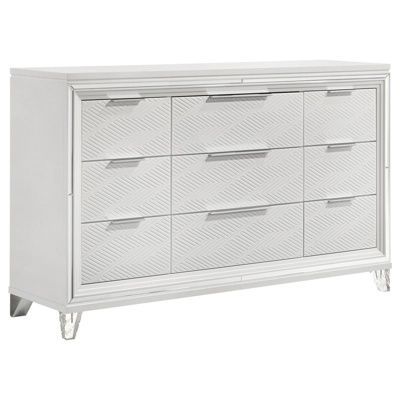 Marmore - 9-Drawer Dresser - JaxCo Furniture