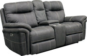 Mason - Power Console Loveseat - JaxCo Furniture