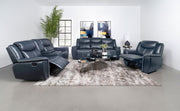 Sloane - Upholstered Reclining Sofa Set - JaxCo Furniture