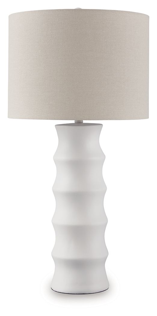 Veraleigh - Poly Lamp - JaxCo Furniture