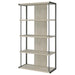 Loomis - 4-Shelf Bookshelf - Whitewashed Gray - JaxCo Furniture