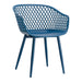 Piazza - Outdoor Chair Chair (Set of 2) - Blue - JaxCo Furniture