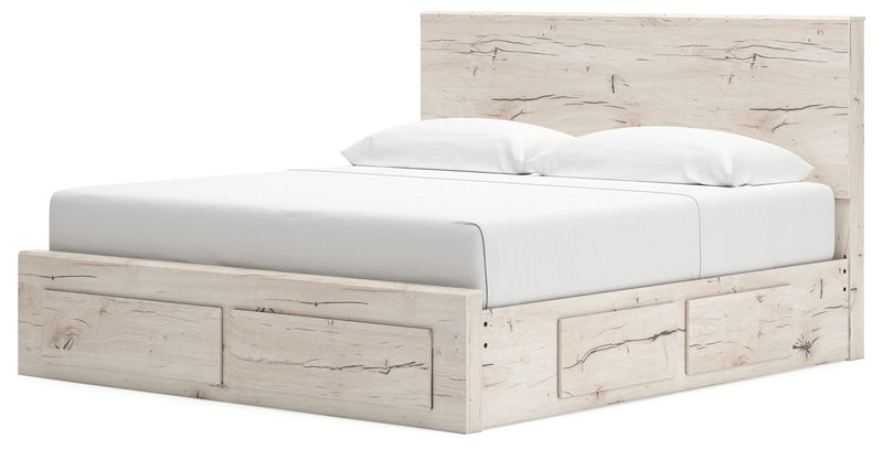 Lawroy - Panel Bed With Storage - JaxCo Furniture