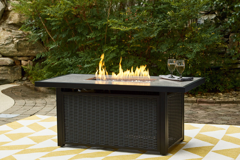 Beachcroft - Rectangular Fire Pit Table - JaxCo Furniture