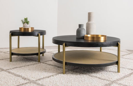 Arini - Round Coffee And End Table Set - JaxCo Furniture
