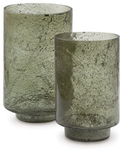 Clarkton - Green - Candle Holder Set (Set of 2) - JaxCo Furniture