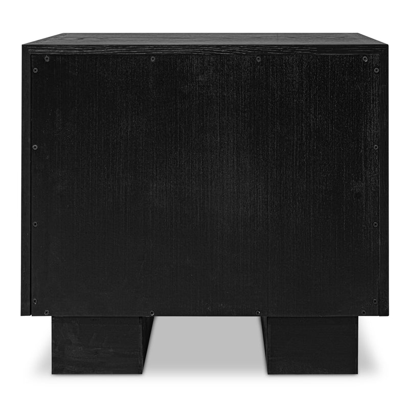 Marcelle - Accent Nightstand - Black - JaxCo Furniture