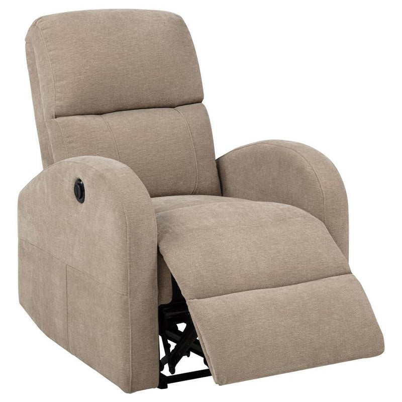 Grant - Upholstered Power Recliner Chair - JaxCo Furniture