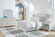 Robbinsdale - Youth Sleigh Storage Bedroom Set - JaxCo Furniture
