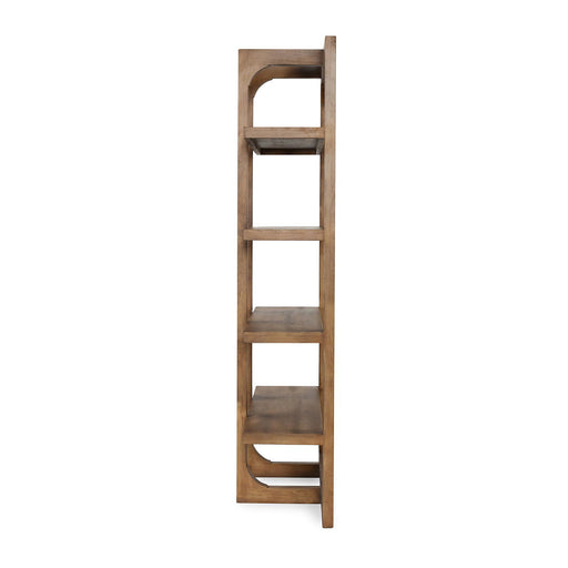 Gordon - Solid Wood Bookcase - Natural - JaxCo Furniture