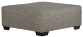 Cutler - Cocktail Ottoman 40" - Basalt - JaxCo Furniture