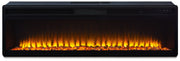 Entertainment - Black - Wide Fireplace Insert - JaxCo Furniture