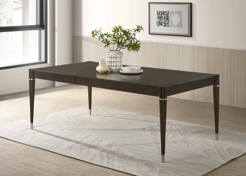 Reseda - Extension Leaf Dining Table - Ash Brown - JaxCo Furniture