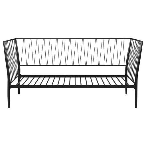 Richland - Metal Twin Daybed Bed Frame - Matte Black - JaxCo Furniture