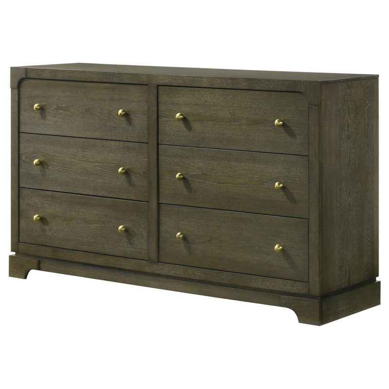 Gran Park - 6-Drawer Dresser Cabinet - JaxCo Furniture