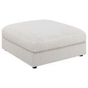 Serene - Square Upholstered Ottoman - JaxCo Furniture
