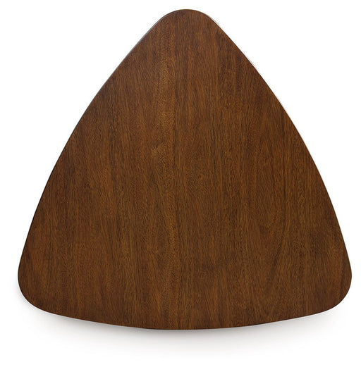 Tameride - Brown - Triangle Dining Room Table - JaxCo Furniture