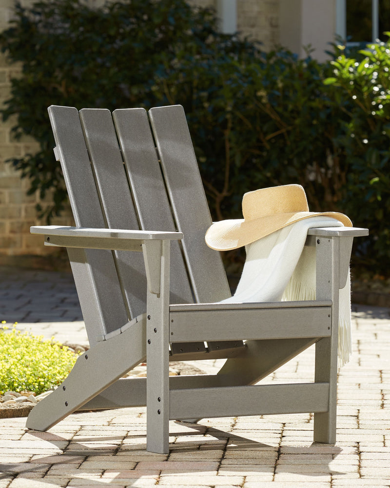 Visola - Gray - Adirondack Chair - JaxCo Furniture